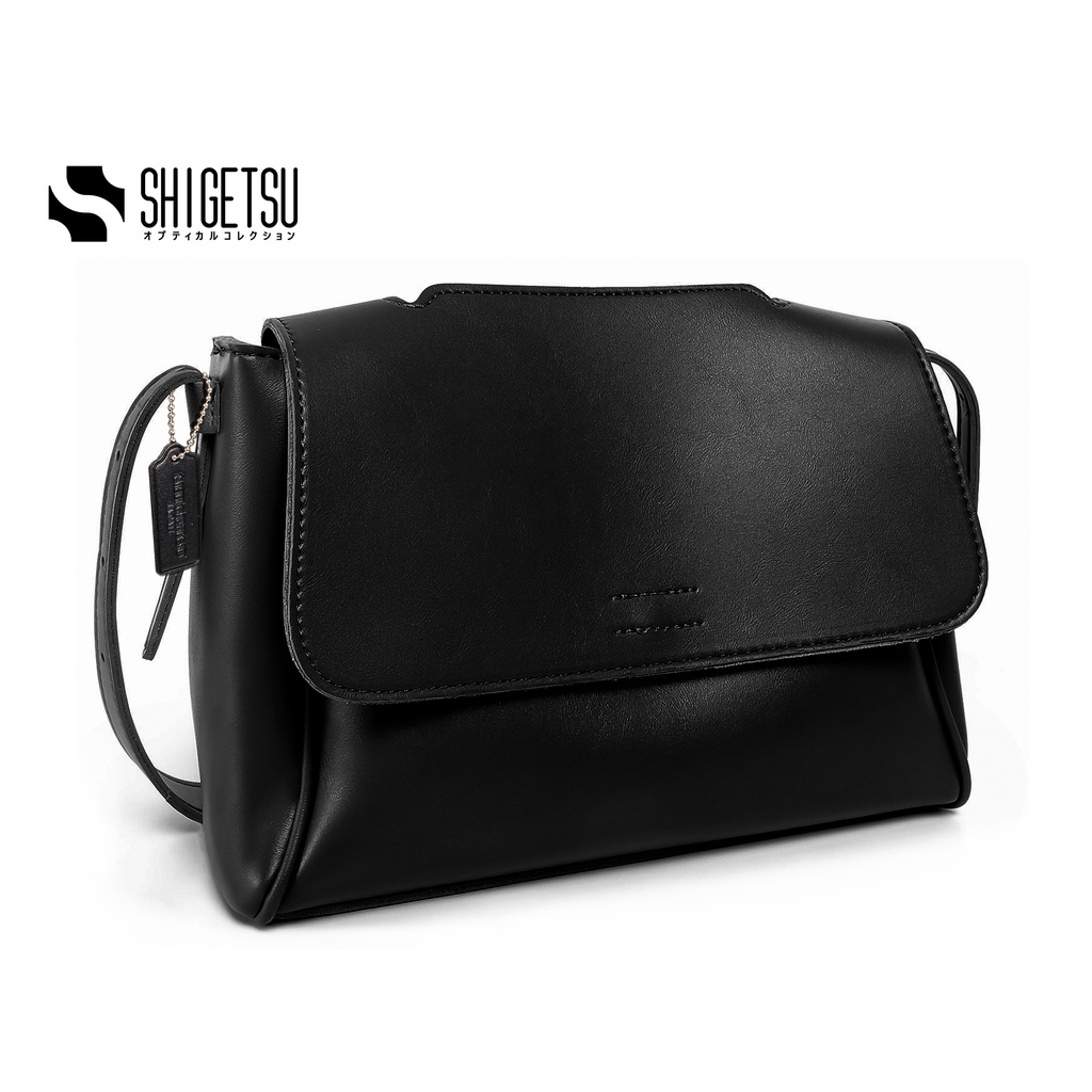 Shigetsu SHINJUKU Chest Cross Bag Body Bag Leather Sling Bag side bag ...