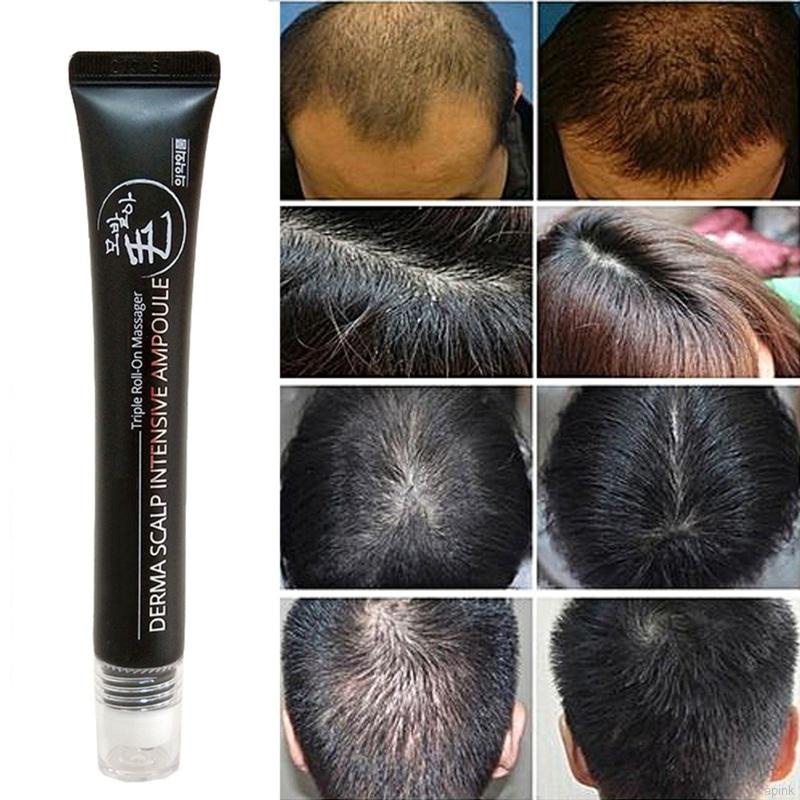 Pumpup Hair Growth Serum Scalp Treatment Triple Roll Massager Hairline Fast Regrow Anti Hair 6598