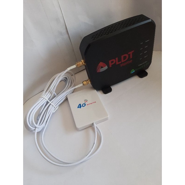 PLDT prepaid wifi with two SMA female and two male outdoor antenna Shopee Philippines