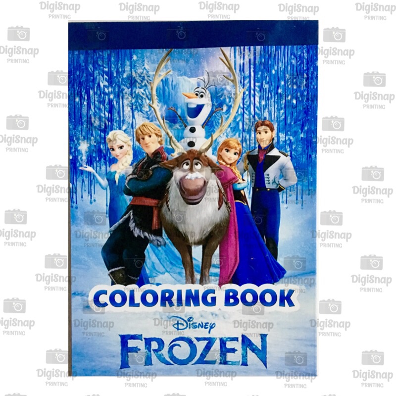 Coloring Book Disney Frozen | Shopee Philippines