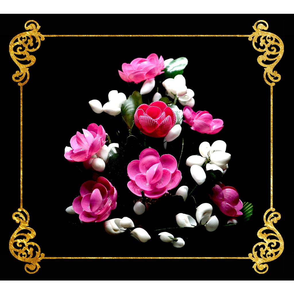 Seashell Flowers Wedding Decoration Bathroom Accent Ornament Shopee Philippines