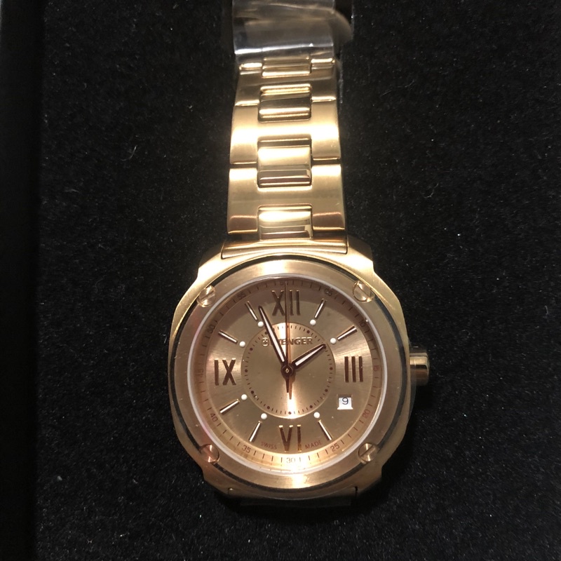 Wenger discount gold watch