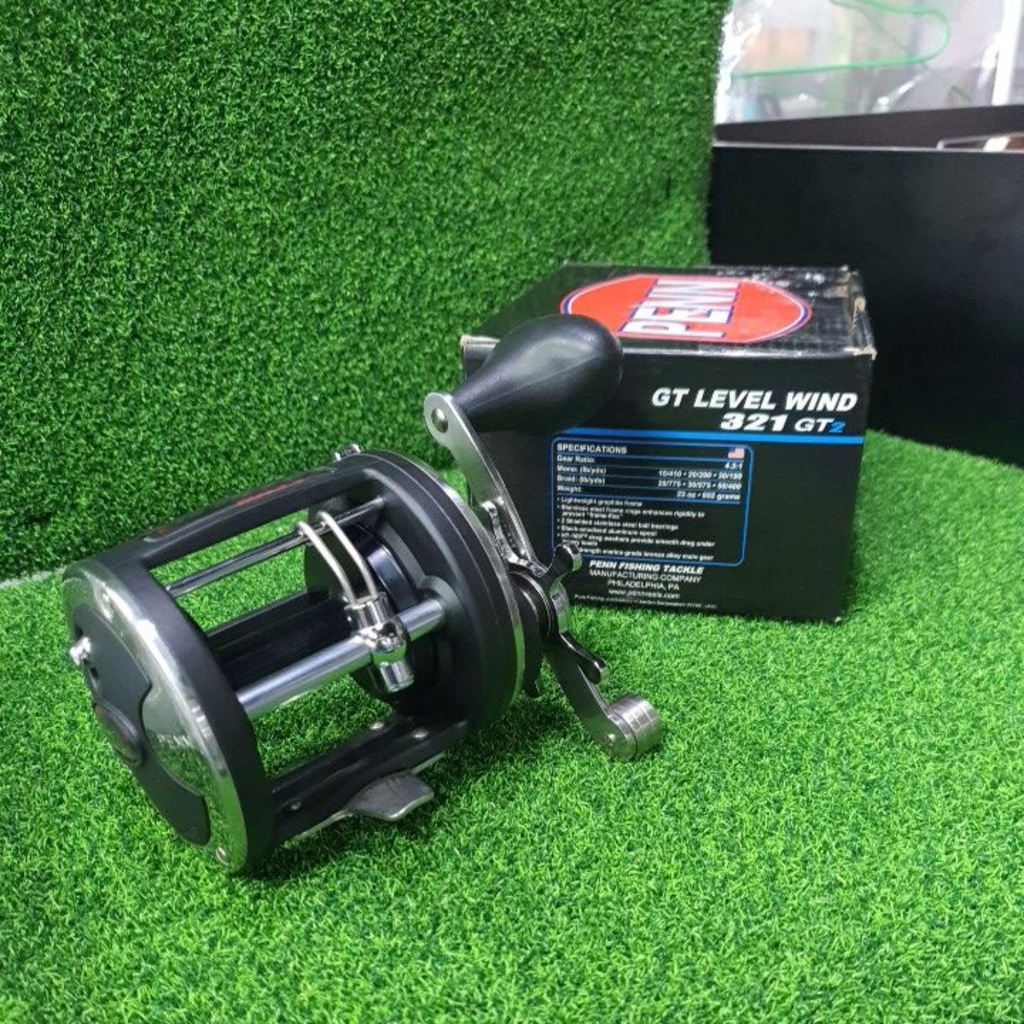 Penn GT Level Wind 321 GT2 Overhead Fishing Reel | Shopee Philippines