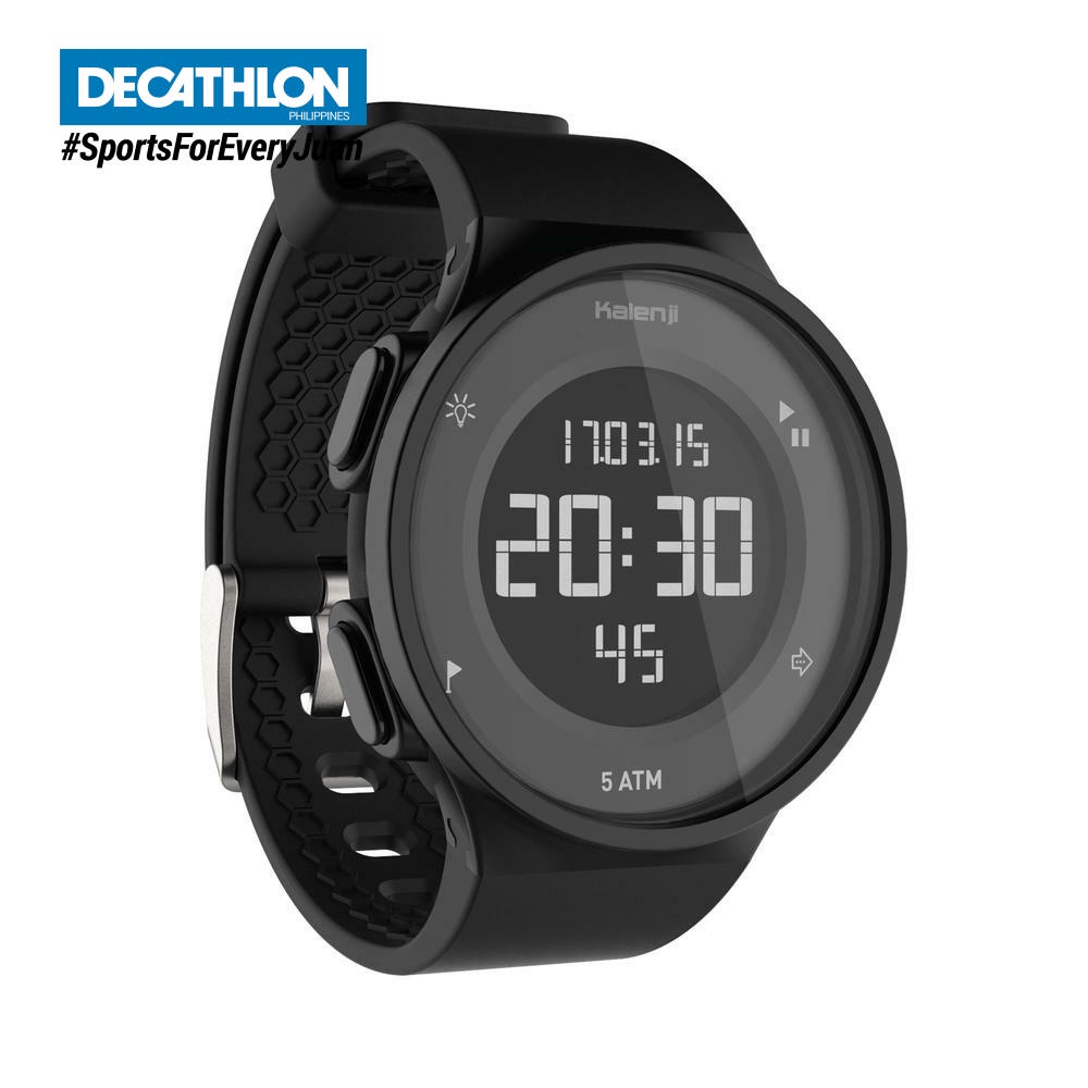 KALENJI Decathlon Kalenji ATW100 Fitness Watch Unique Size Black :  : Electronics