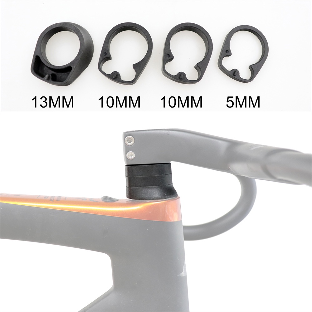 KOCEVLO 4pcs Road Bike Bicycle Stem Handlebar Spacer Set For The One 1