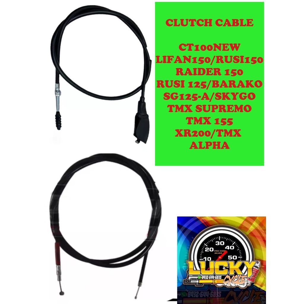 CLUTCH CABLE FOR CT100 NEW,LIFAN 150/RUSI150,RAIDER150,RUSI125/BARAKO
