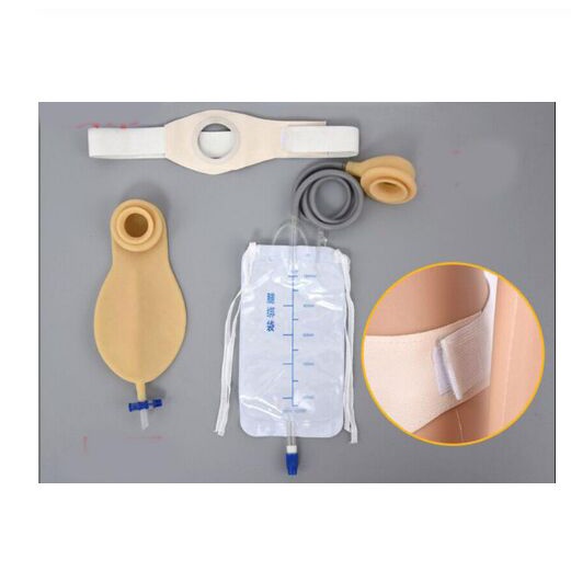 waist side urine bag latex unilateral urinary tract urinary bag urinal ...