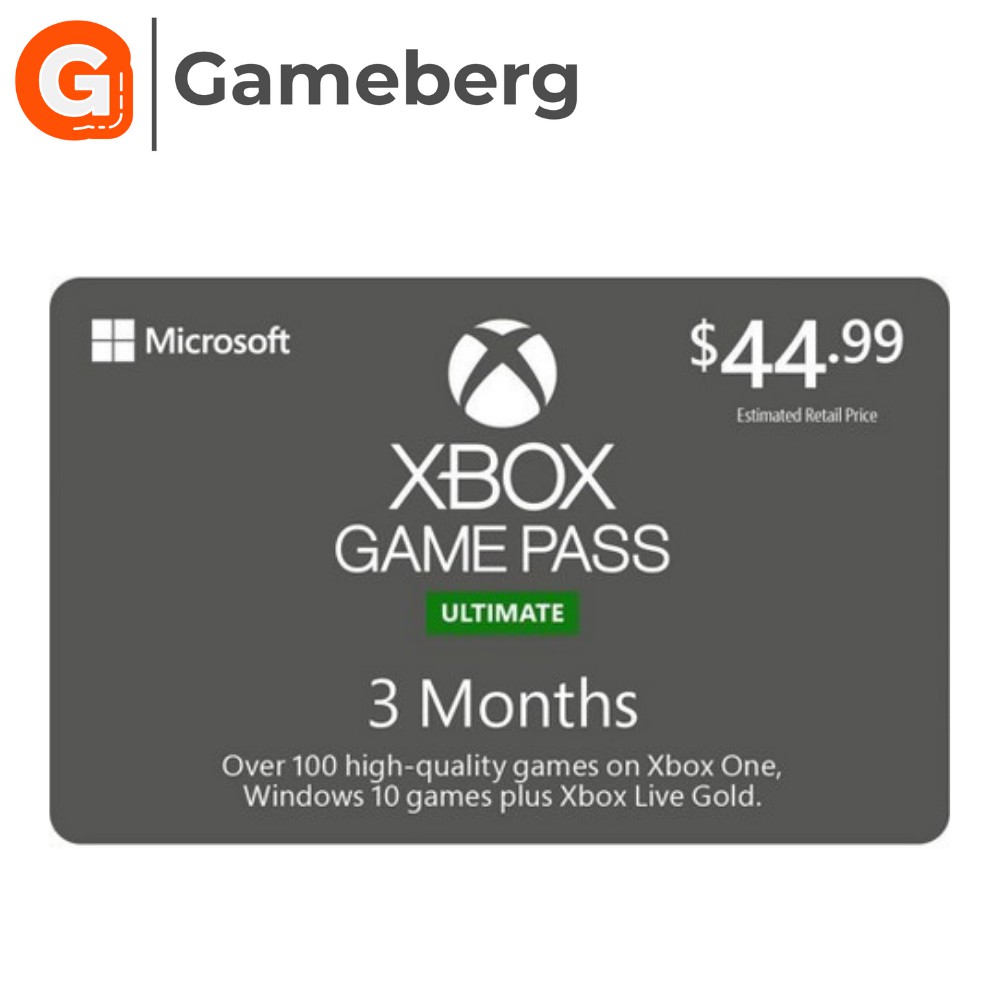 Xbox ultimate deals game pass card