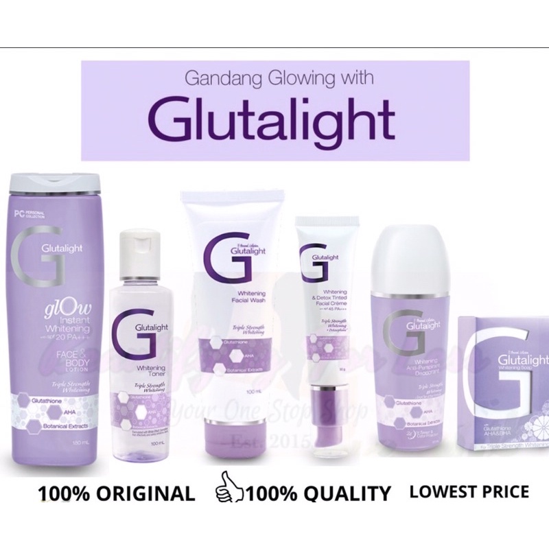 PERSONAL COLLECTION GLUTALIGHT LOTION Shopee Philippines