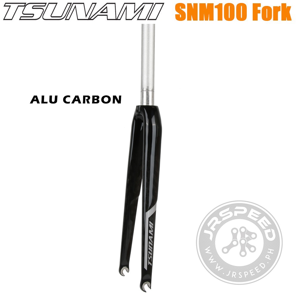 Alu carbon hot sale fork