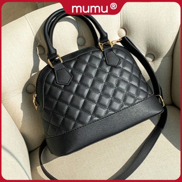Mumu 187 Fashion High Quality Korean Leather Ladies Sling Bag Shell ...