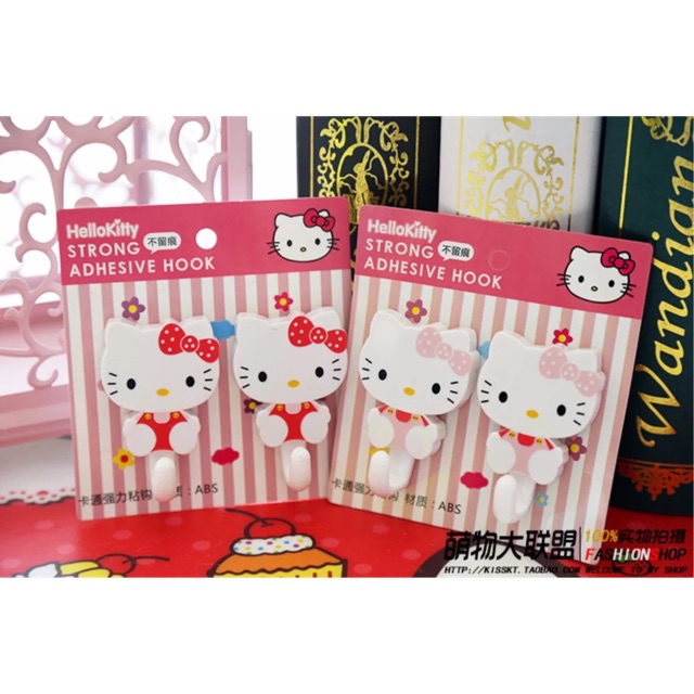 Hello kitty hook sticker hook wall hook Shopee Philippines