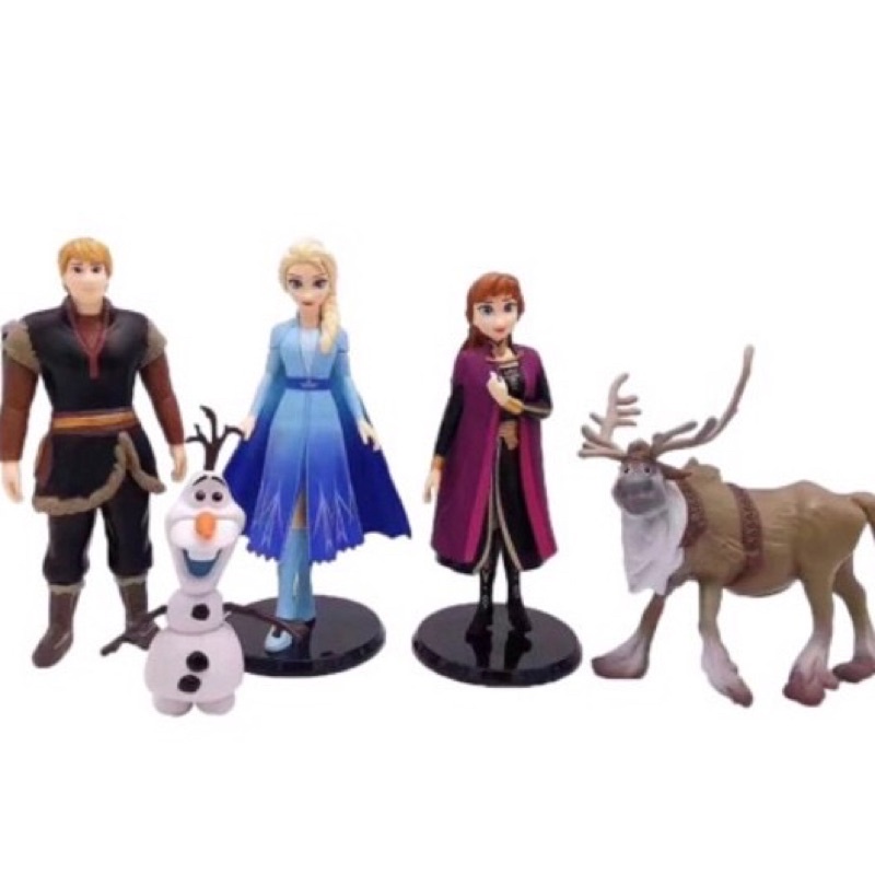 Frozen 2 Anna Elsa Set Of 5 Mini Figure | Shopee Philippines