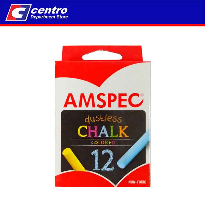 CENTRO AMSPEC 12 COLORED CHALK | Shopee Philippines