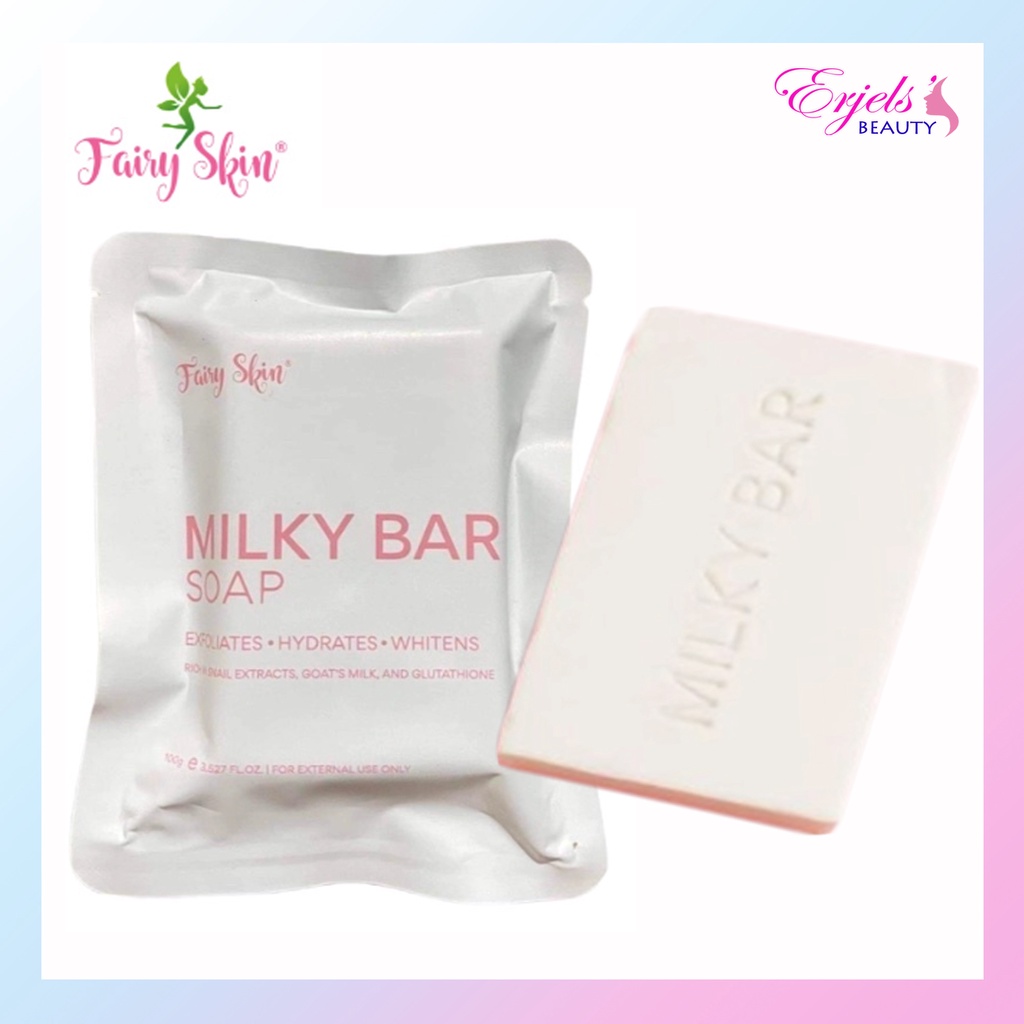 (COD) FAIRY SKIN Milky Bar Soap 100g | Shopee Philippines