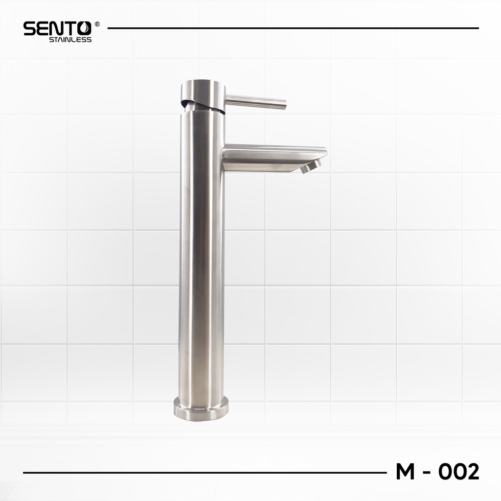 SENTO Single handle lavatory faucet M-002 | Shopee Philippines