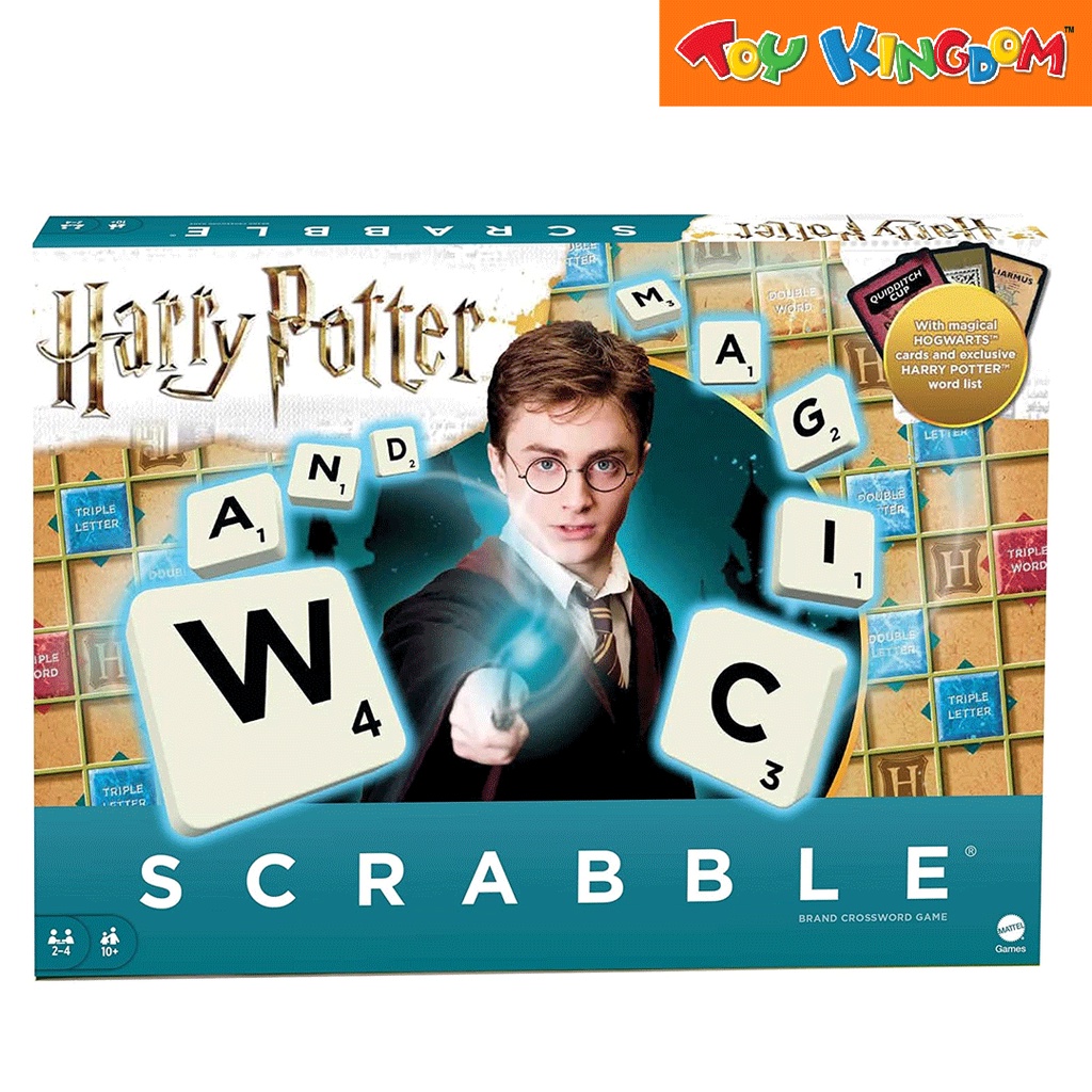 Mattel Games GMG29 - Scrabble Harry Potter Wortspiel in