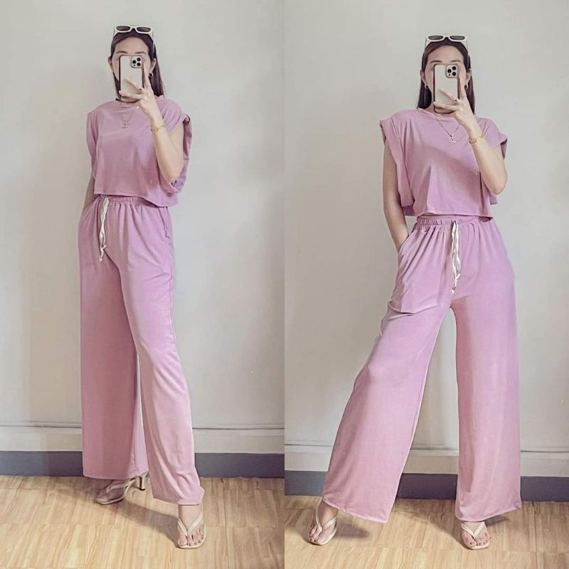 OOTD Trendy Rib Knit Oversized Armhole Muscle Cropped Top and ...