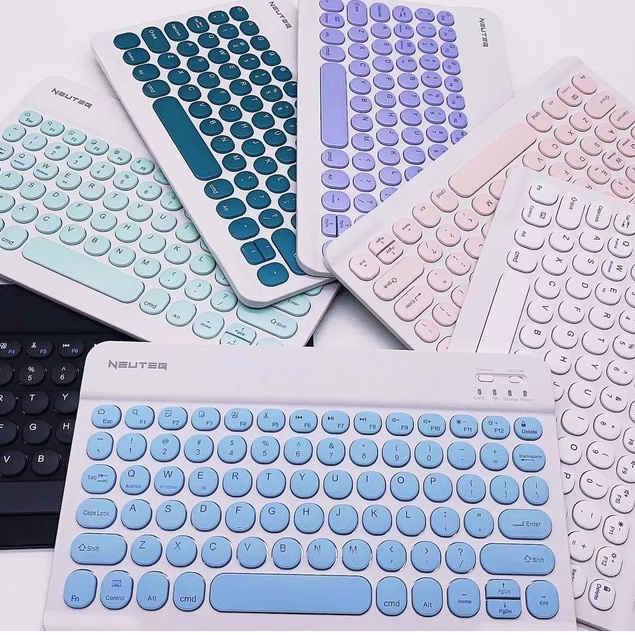10 inches Rechargeable keyboard / Bluetooth Keyboard With Bluetooth ...