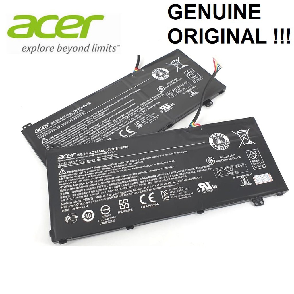 Laptop Akku AC16A8N Für Acer Aspire V15/V17 Nitro – 69Wh, 15.2V, 4605mAh