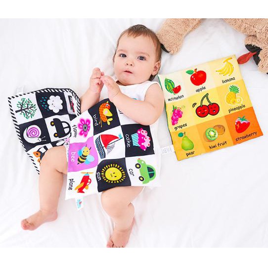 Visual Stimulating Fabric Painting For Babies From 012 Months (Various
