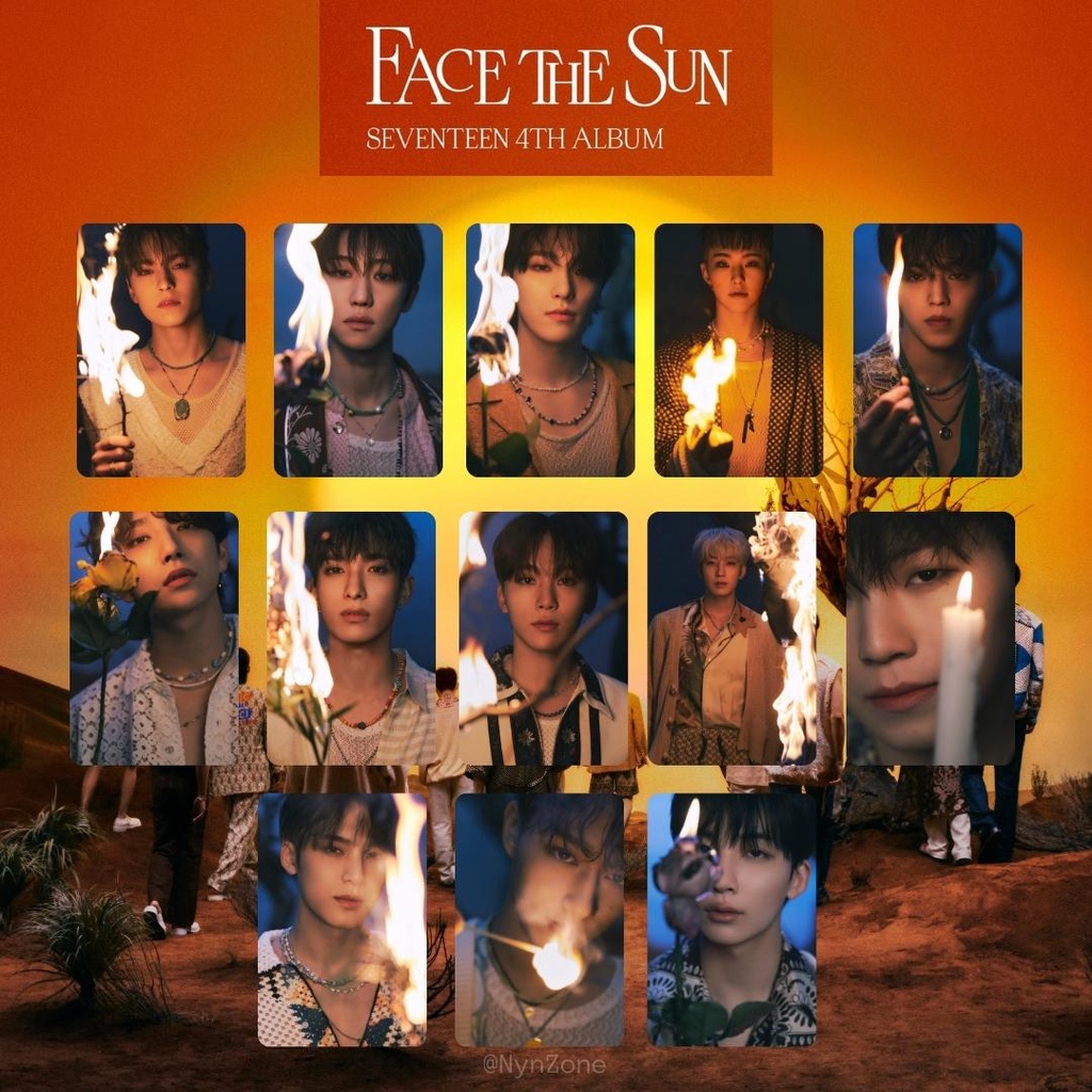 SEVENTEEN 'Face the Sun' ep.3 Ray FANMADE PHOTOCARD | Shopee Philippines