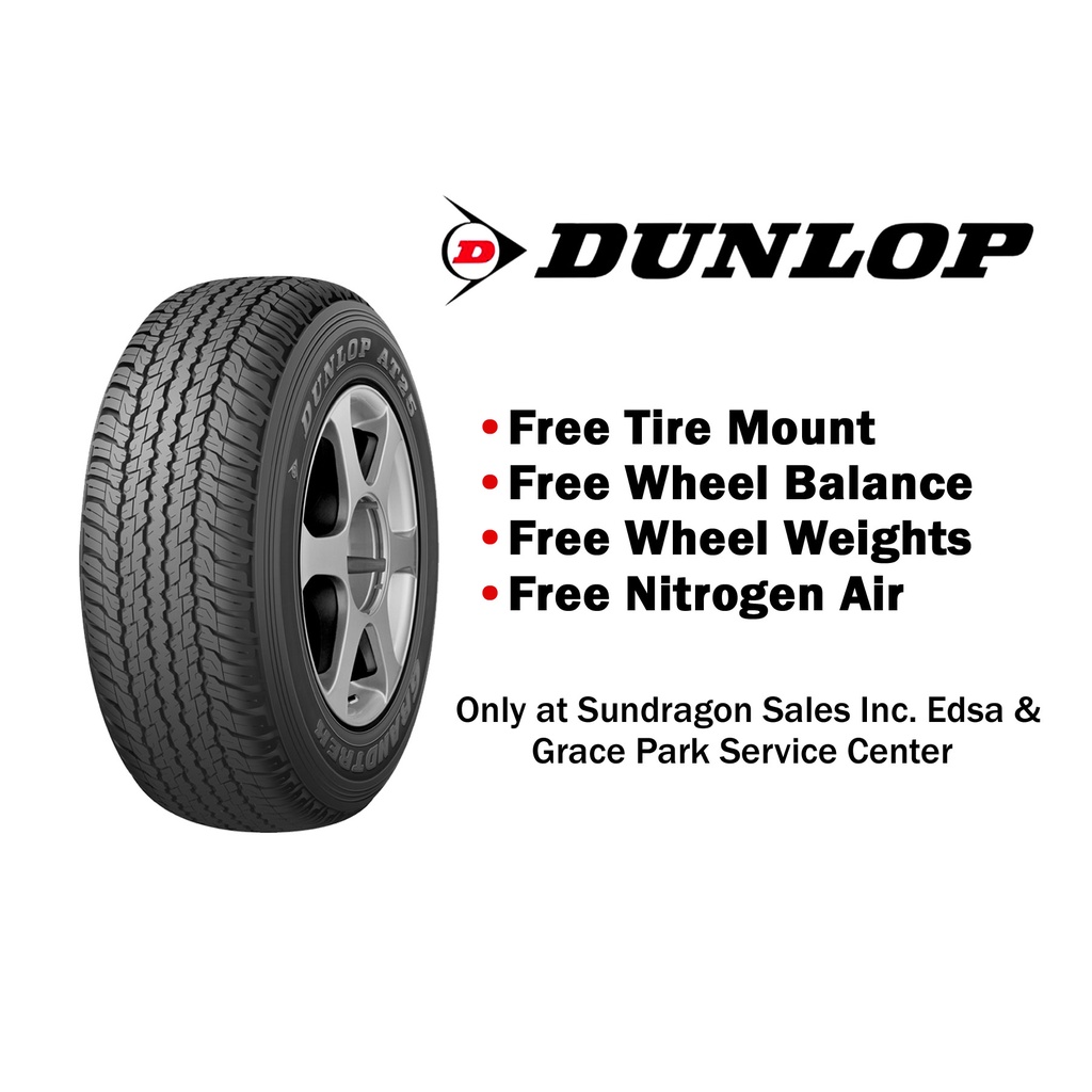 Dunlop 265/65 R17 112S Grandtrek AT25 H/T Tire (PROMO PRICE) | Shopee ...