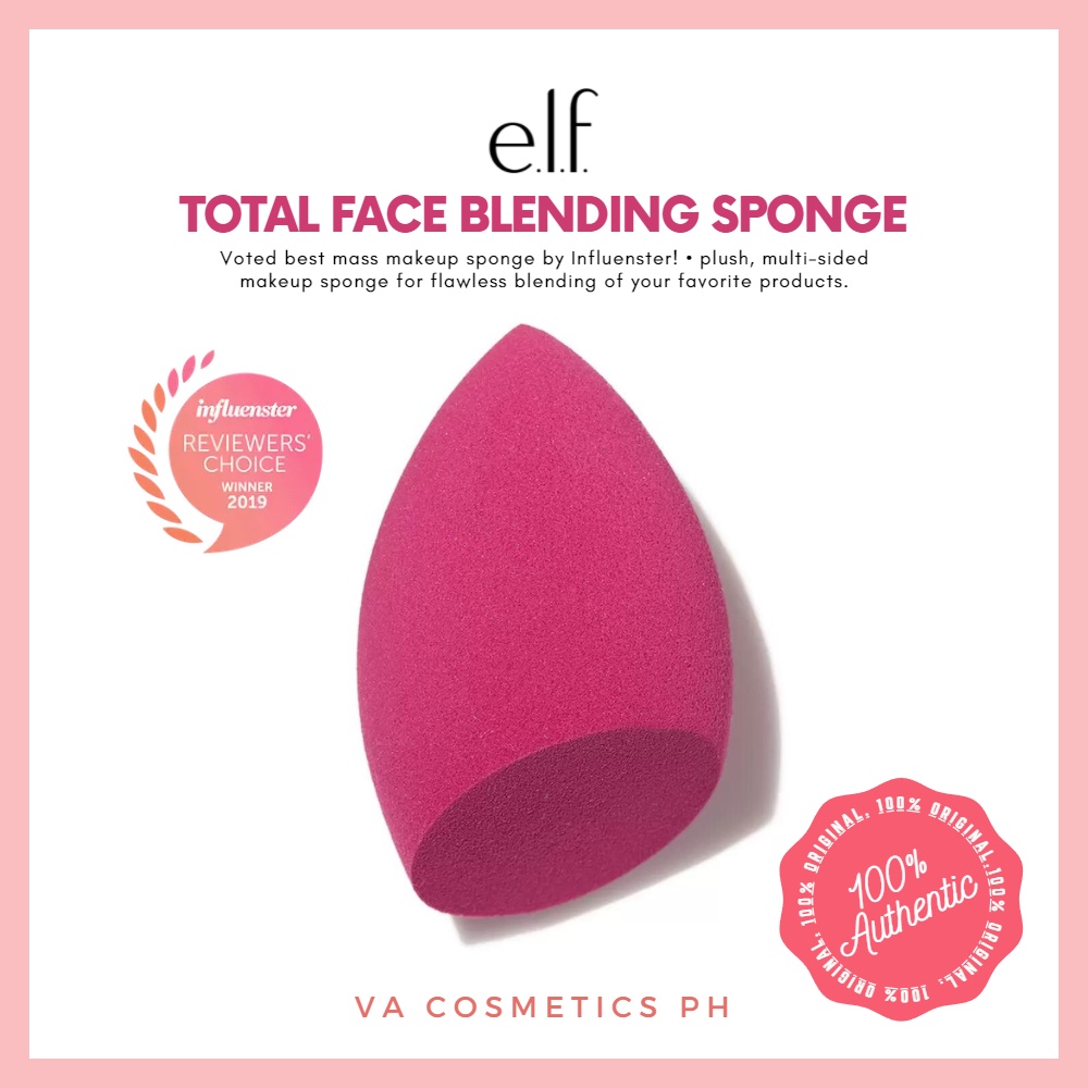 ELF COSMETICS Total Face Blending Sponge Shopee Philippines