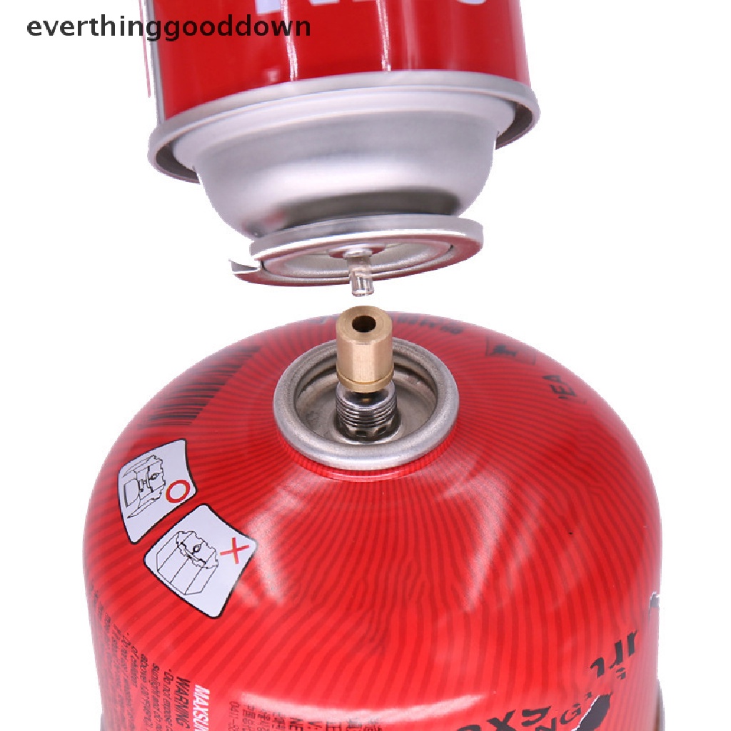 EVERTHING Gas Refill Adapter Filling Butane Canister Outdoor camping