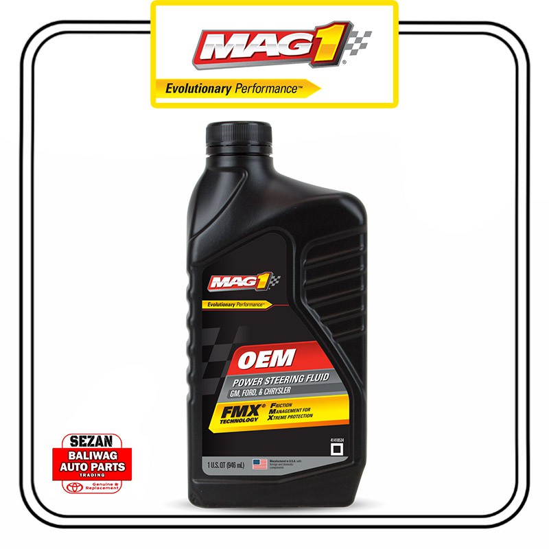 MAG 1 OEM POWER STEERING FLUID 946 ML 62661 | Shopee Philippines