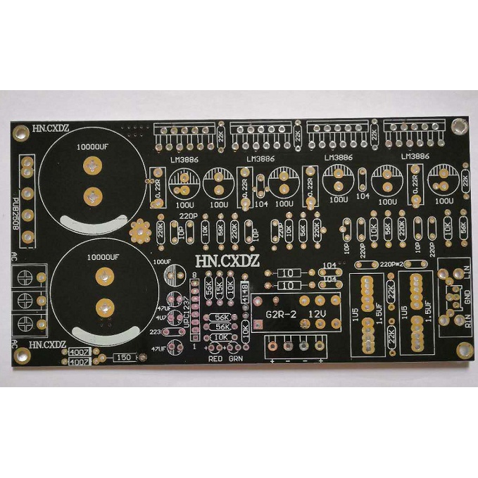 LM3886 130+130W 2 Abreast 2.0 ChannelPure Back Stage Audio Power