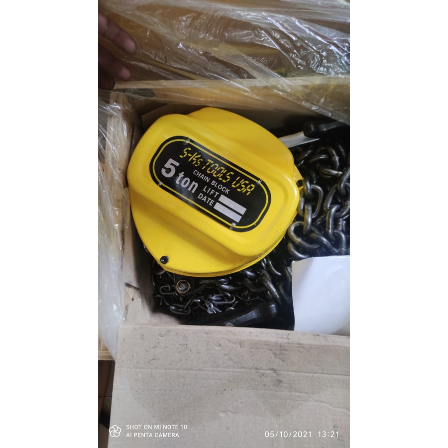 SKS Chainblock / Chain Block 5 Tons Heavy Duty Shopee Philippines
