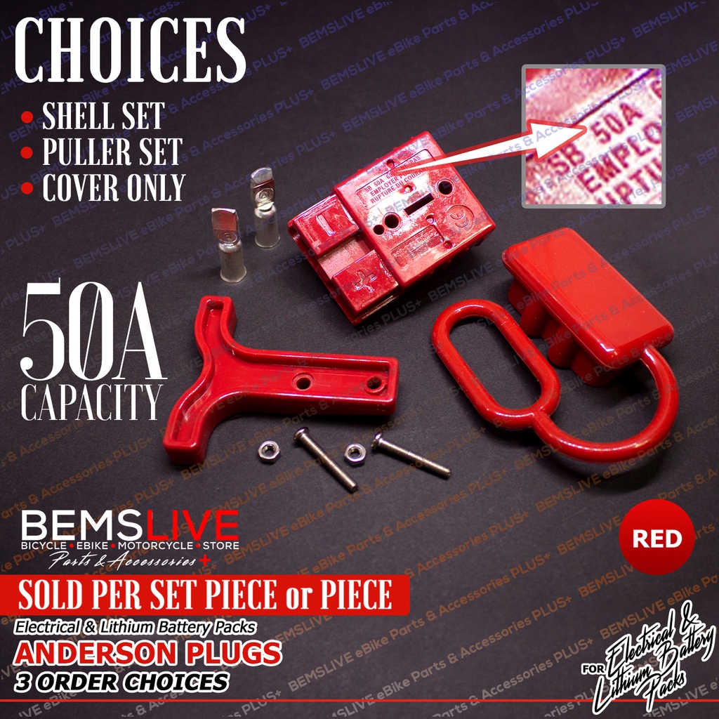 A Red ANDERSON Plug SB Connector Choices Of Order By BEMS Anderson Plug Shopee Philippines