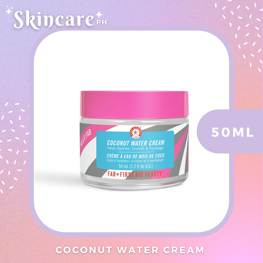 [dented box] First Aid Beauty Coconut Water Cream 50ml Shopee Philippines