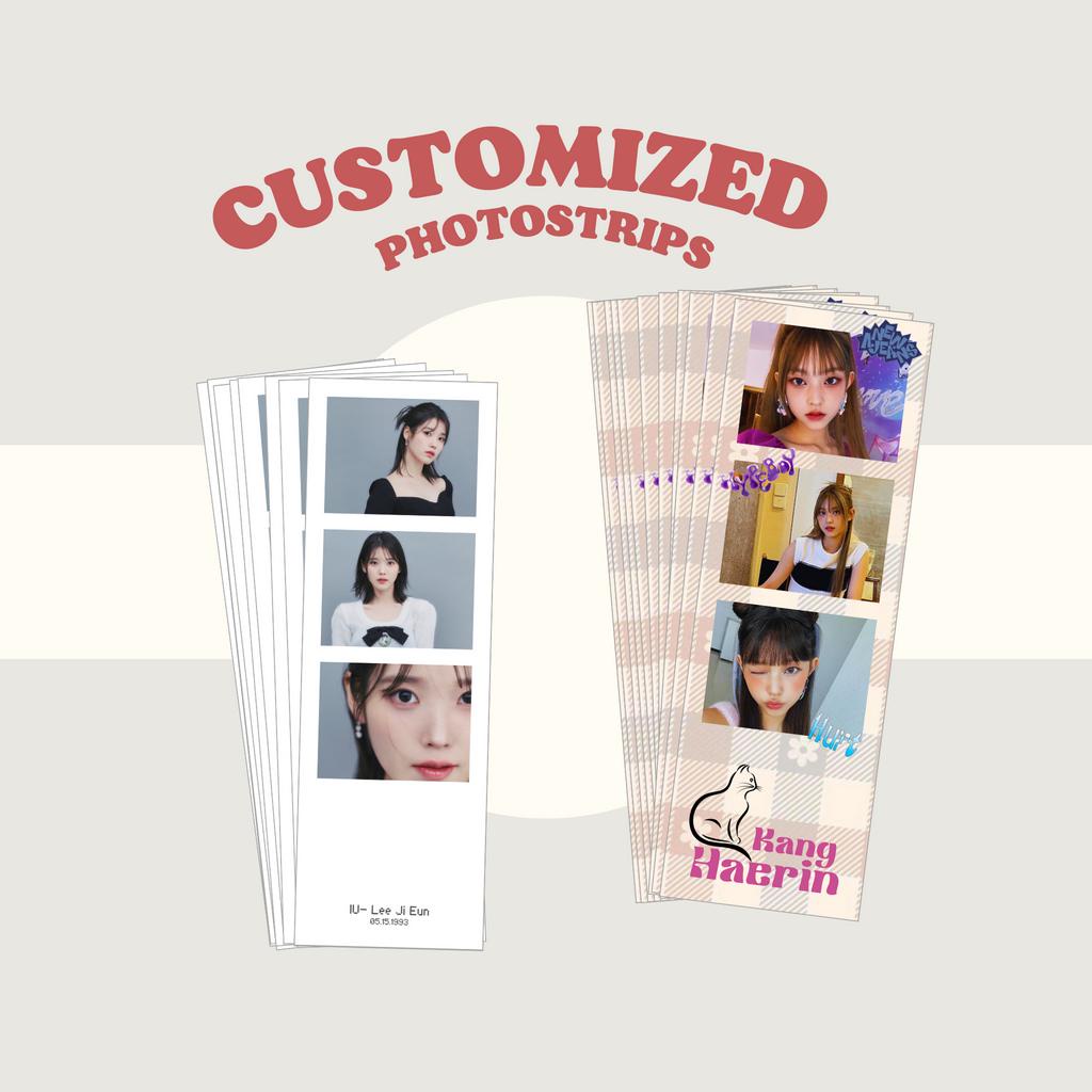 Customized Photostrip / Film Strips / 3 to 4 Photos / Waterproof/ 2x6 ...