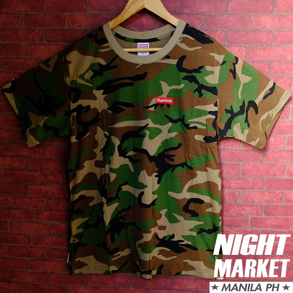 Supreme t cheap shirt camouflage