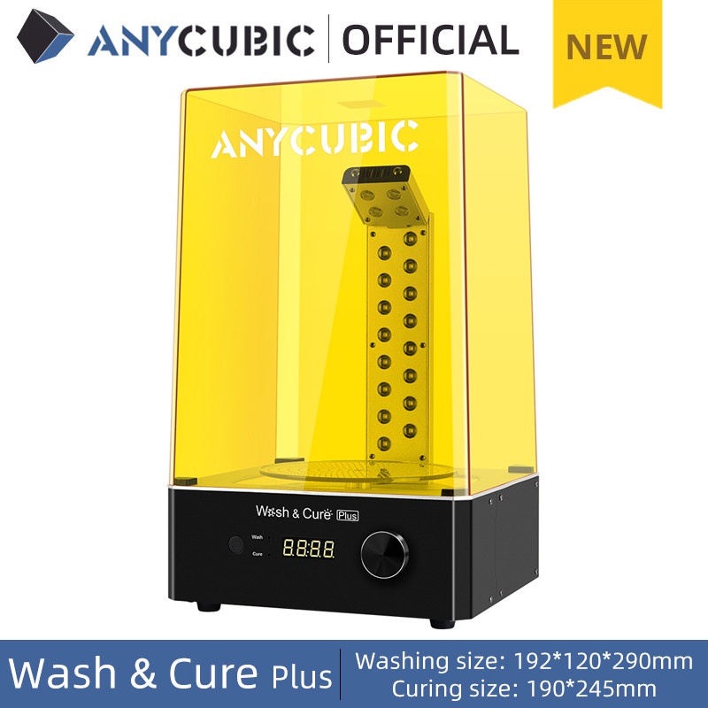 ANYCUBIC Wash Cure Plus 192mm*120mm*290mm Large Washing Size For Photon