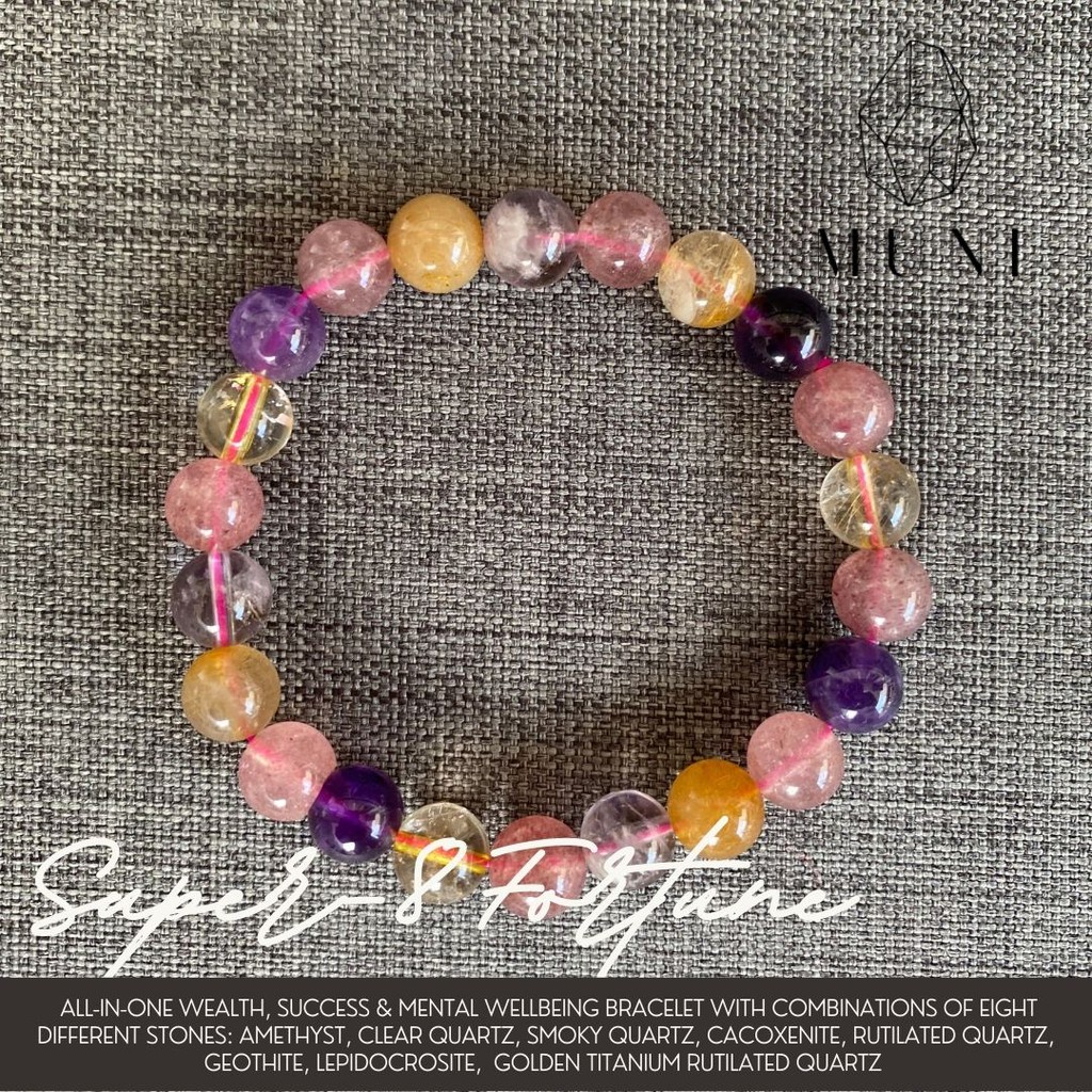 Super 8 crystal bracelet sale