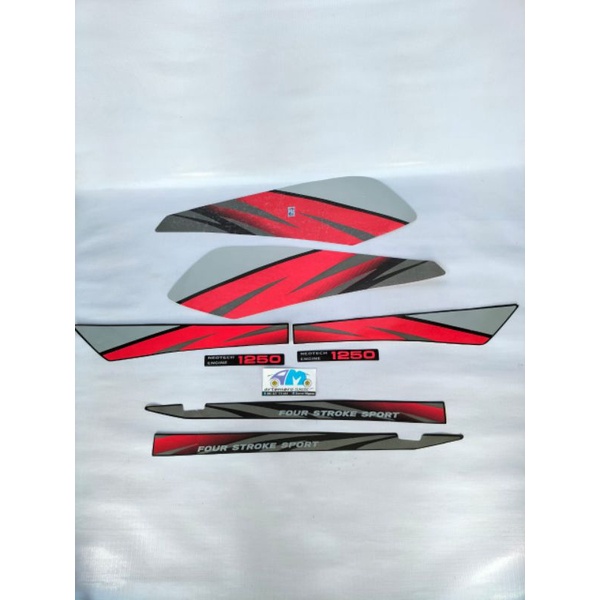 MERAH Honda GL Max striping 1997 GL Max striping 1997 GL Max sticker ...