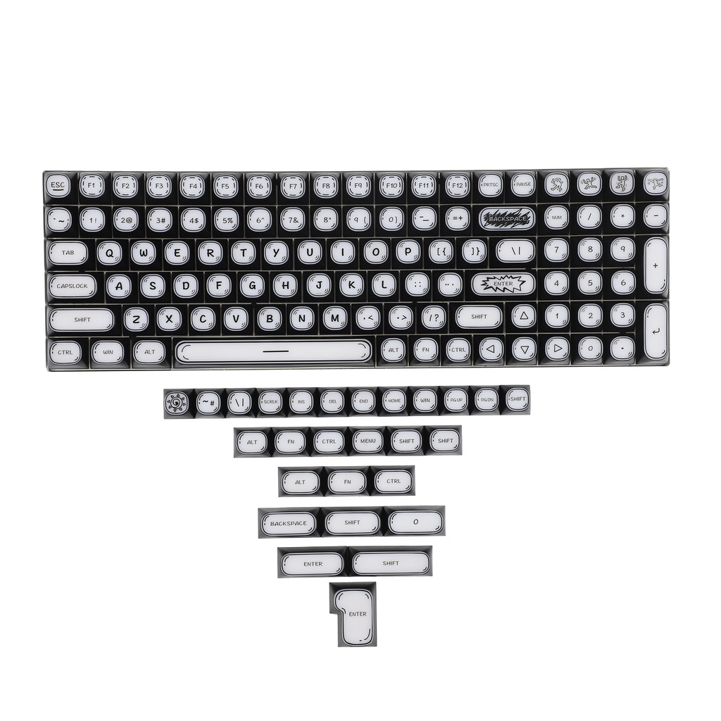 YMDK 1,5 mm ABS 108 87 61 ANSI ISO Latte vuoto Nebbia OEM Profilo Shine