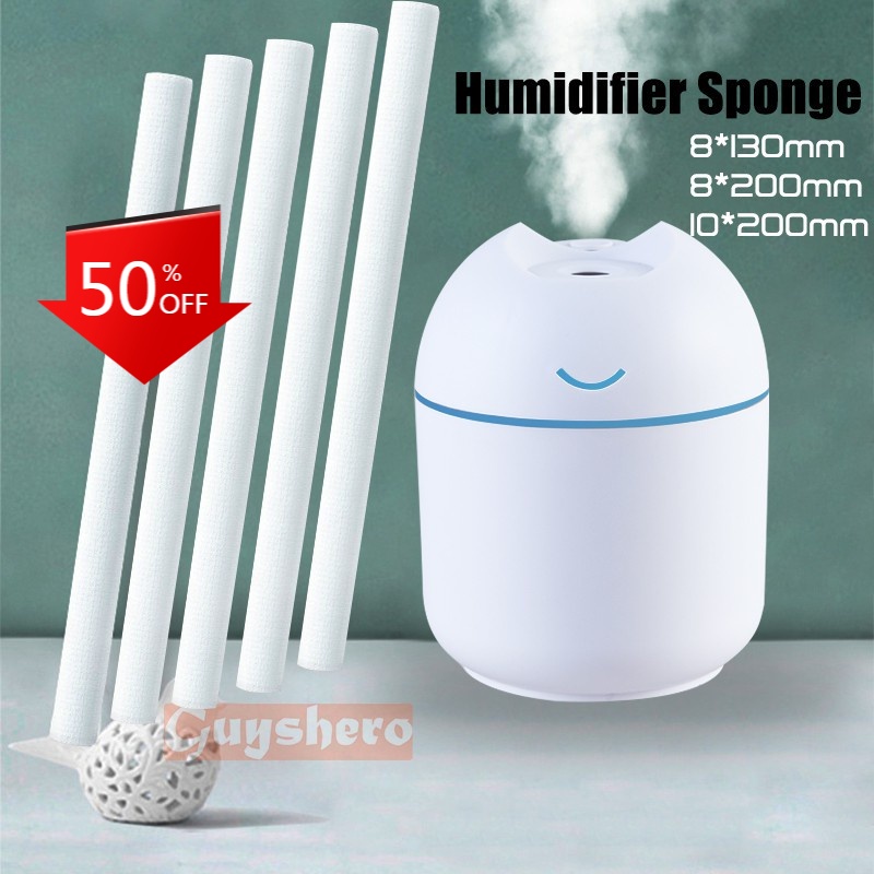Humidifier Cotton Filter Refill Sponge Rod Stick 10*200mm/8*200mm/8 ...