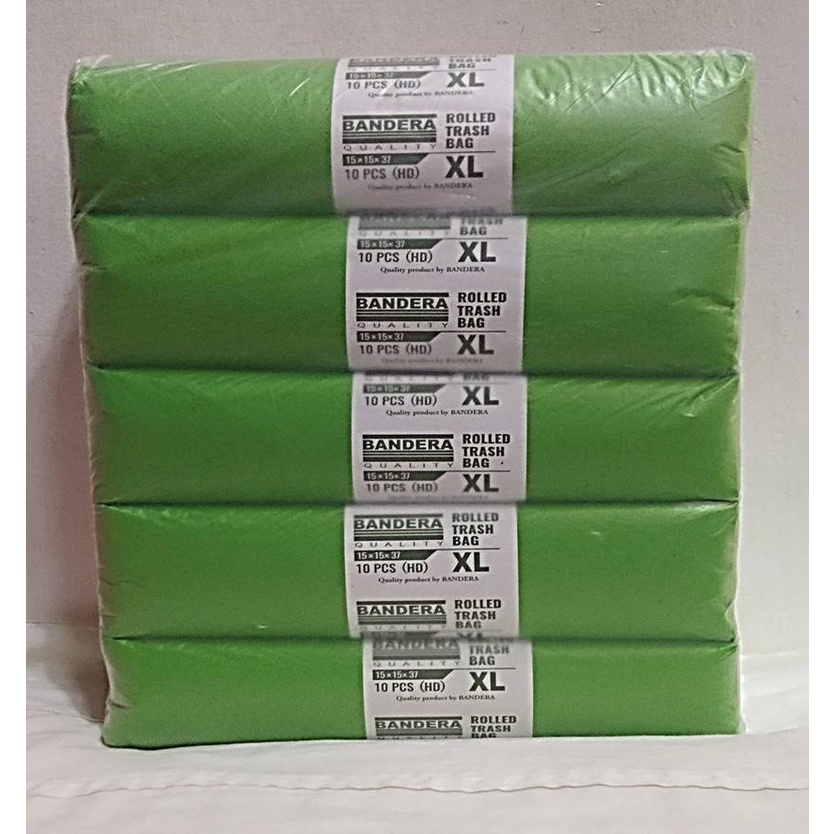 Garbage bags XL  10pcs per Roll for PHP44.64 available at Shoppable  Philippines B2B Marketplace