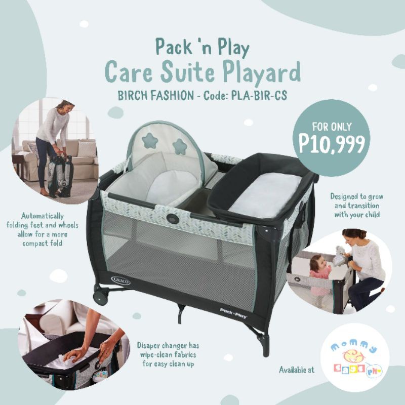 Graco pack and play care store suite playard