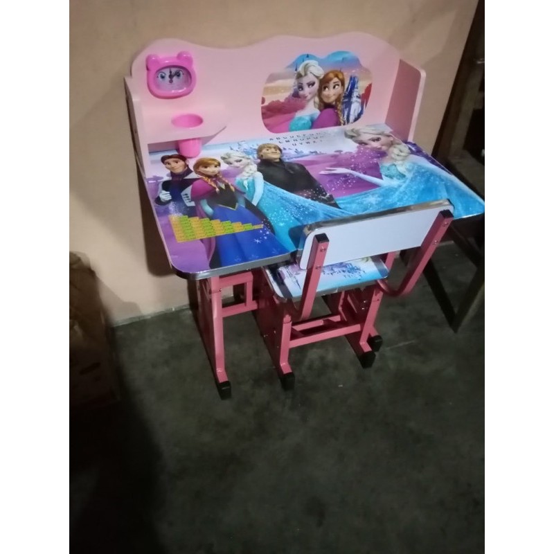 Frozen study discount table and chair