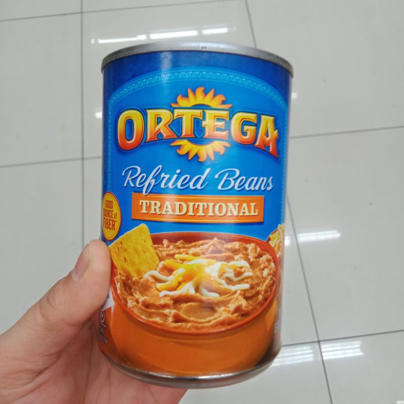 ORTEGA TRADITIONAL REFRIED BEANS 453g Shopee Philippines