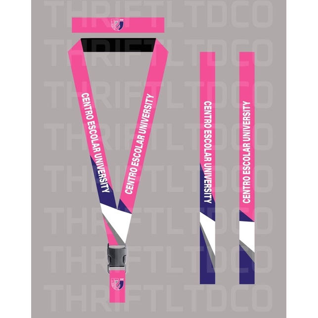 Centro Escolar University Ceu Id Lace Lanyard Id Sling 