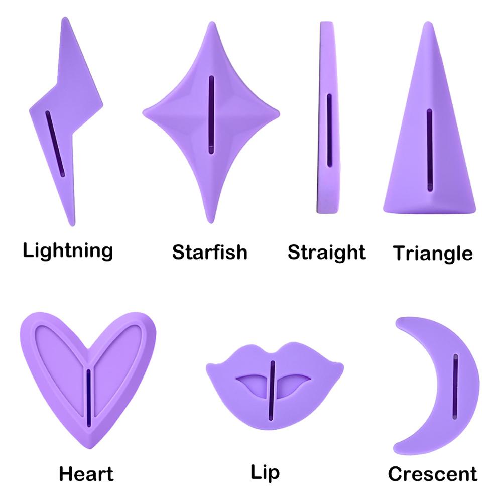 iDaL Pubic Hair Razor Privates Shaving Stencil Set Female Pubic Hair