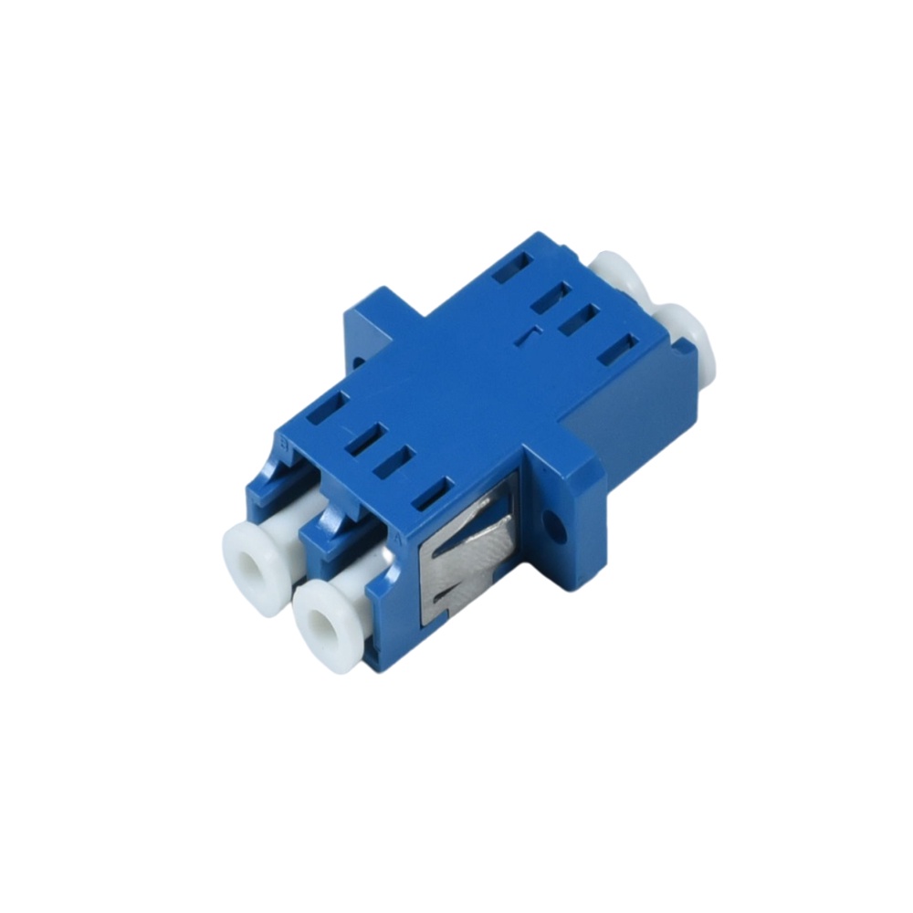 2pcs/lot Fiber Adapter Coupler Connector LC PC Single Mode Duplex Optic ...