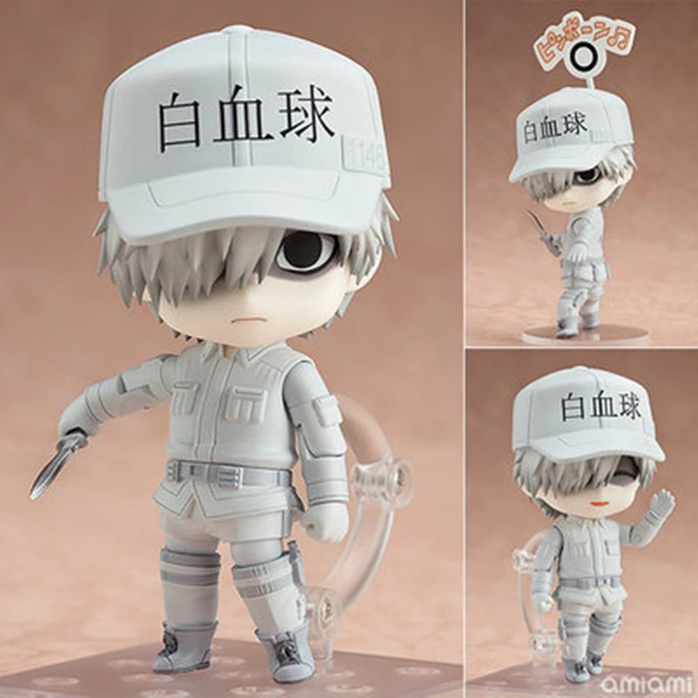 Anime Cells at Work White Blood Cell 797 Q ver. PVC Action Figure No ...