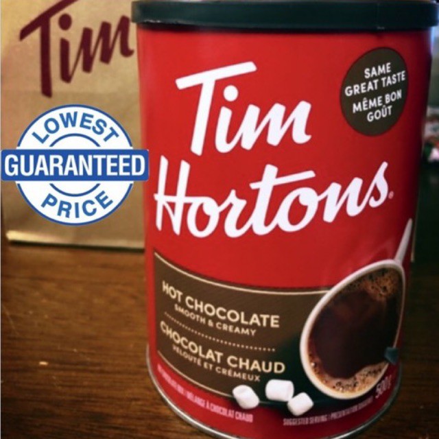 Authentic Tim Hortons Hot Chocolate BB January 2023 Shopee Philippines